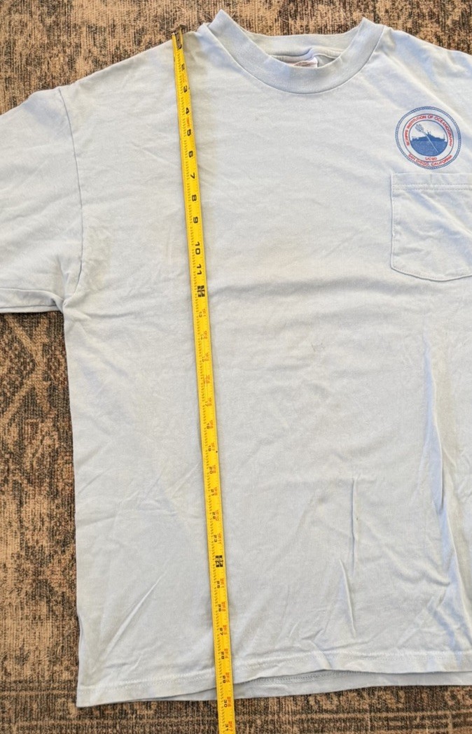 VTG 90s Scripps Institution Of Oceanography UCSD T Shirt Revelle Agor 24 XL gallery