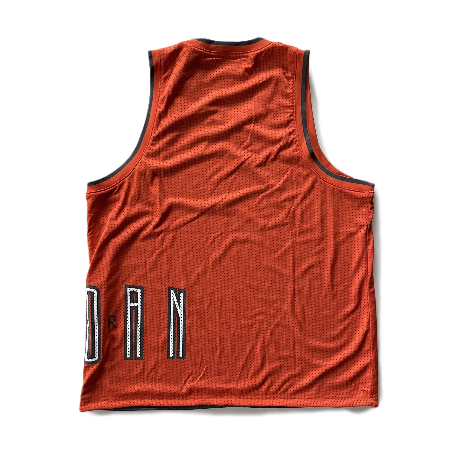 Jordan DNA Mens Reversible Tank Orange Gray Jersey Top Tee DA7234-803 | Size XL gallery