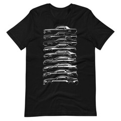 Driver Apparel Ford Mustang Evolution Shirt – 1964, Fox Body, New Edge, S197