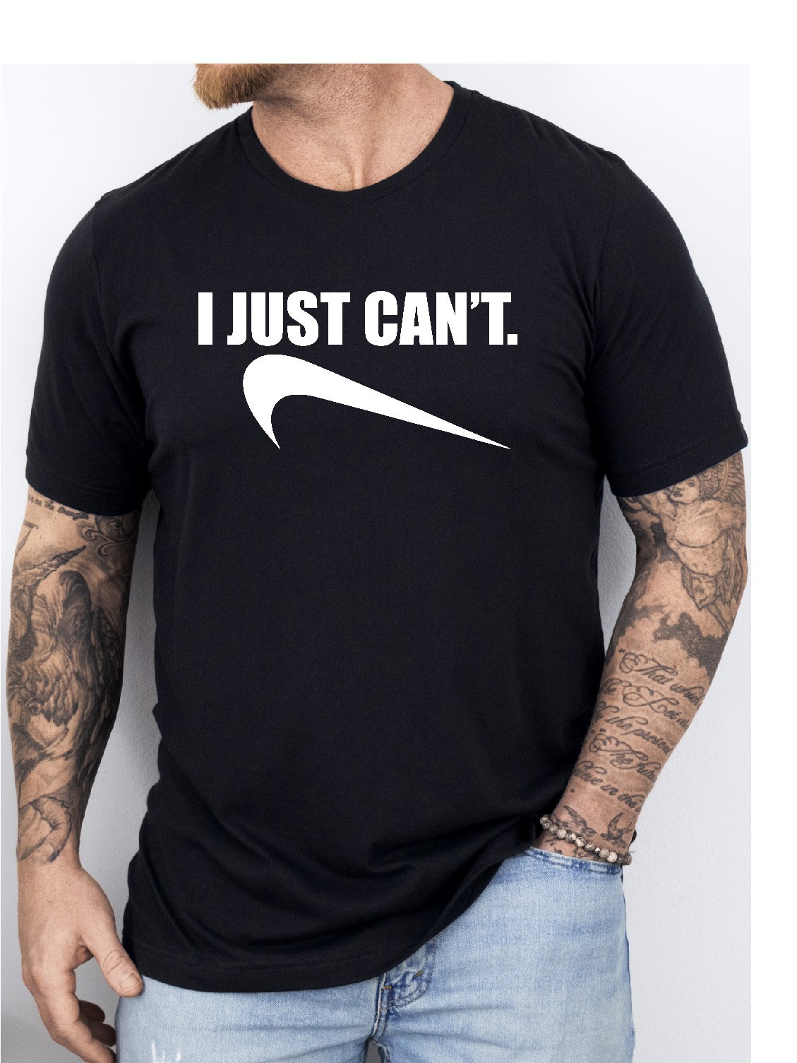 I Just Cant Parody Funny Unisex Heavy Cotton Gildan Tee, Select Your Design gallery