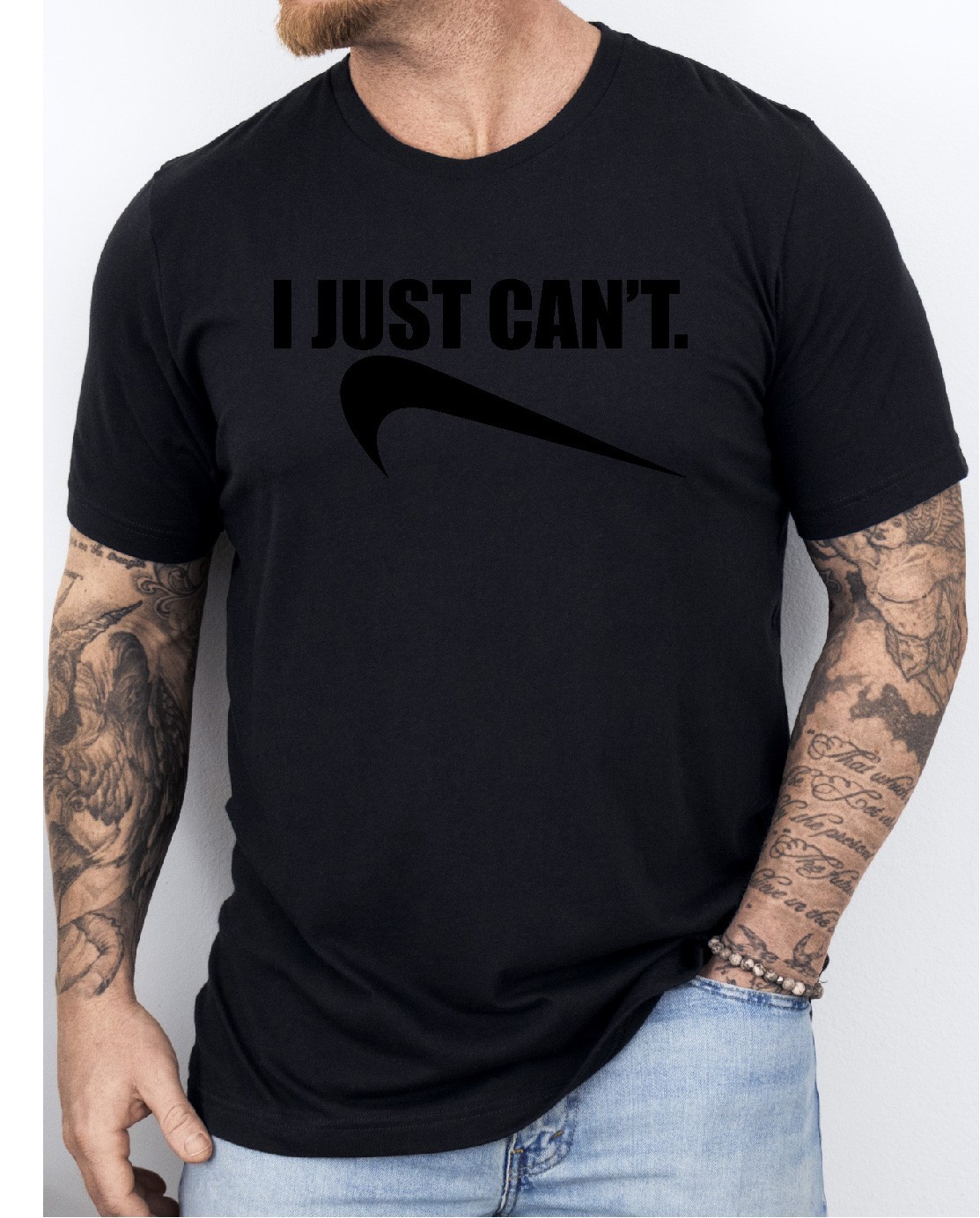 I Just Cant Parody Funny Unisex Heavy Cotton Gildan Tee, Select Your Design gallery