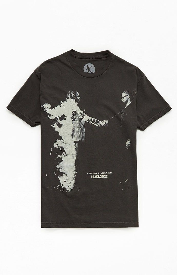 Metro Boomin Heroes & Villains 2022 Tour T-Shirt Gray Adult Medium gallery
