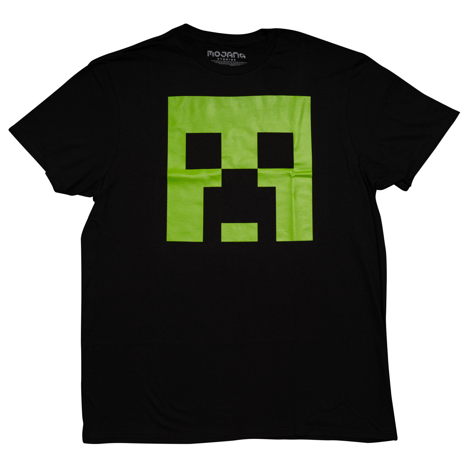 Minecraft Fear The Creeper Glow in Dark 2 Piece Adult T-Shirt Set gallery