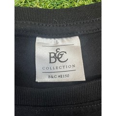 B&C Collection Germany Deutschland Flag Graphic T-Shirt Black Mens Large E150