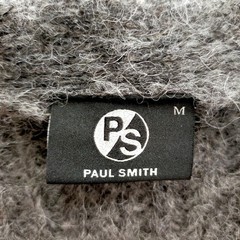 Paul Smith Knit Sweater Gray M Alpaca Cotton Japan
