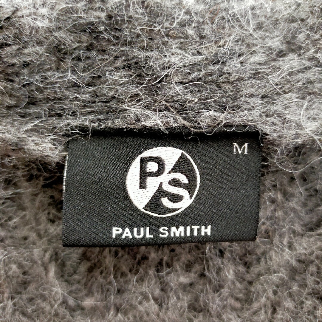 Paul Smith Knit Sweater Gray M Alpaca Cotton Japan gallery