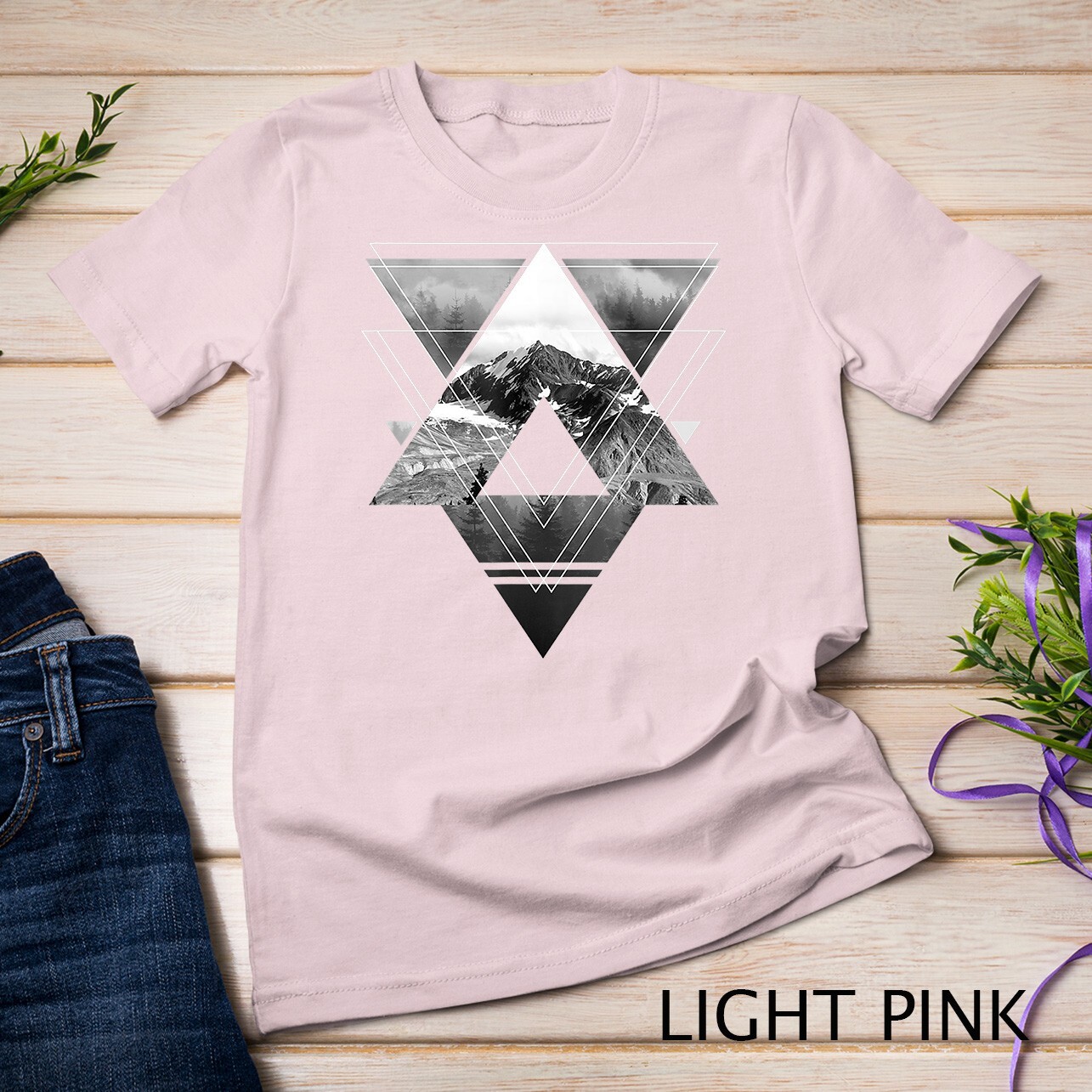 Trendy Outdoors Geometric Fill T-Shirt Unisex T-shirt gallery