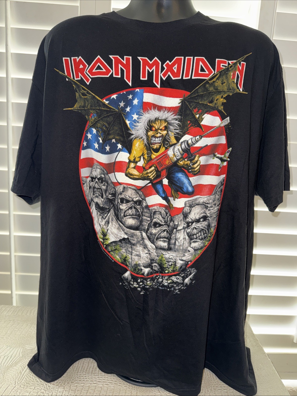 Iron Maiden Official XL Legacy of the Beast USA Tour 2019 T Shirt New gallery
