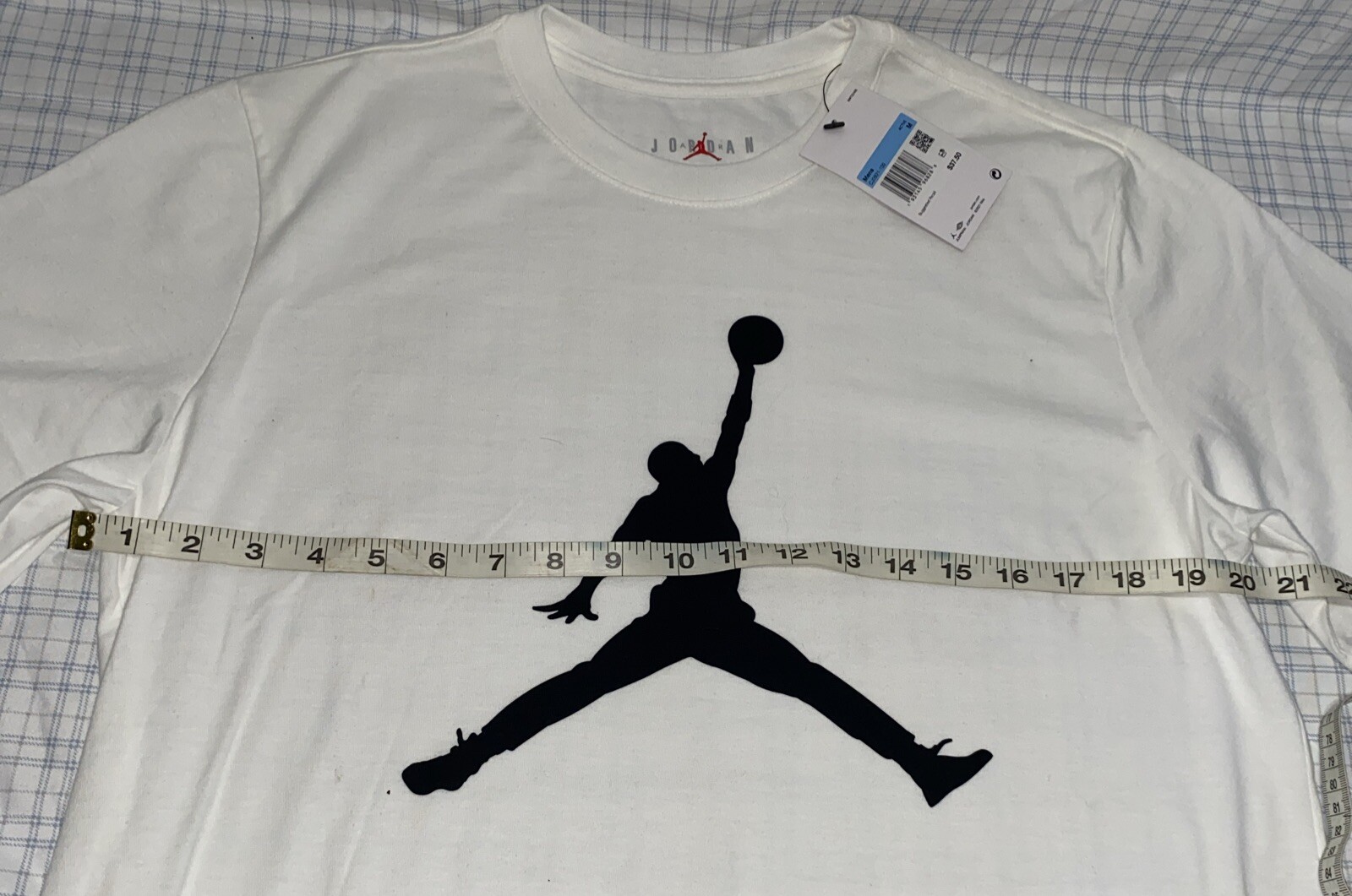 Air Jordan Jumpman White T Shirt size Medium Cj0921-100 2021 gallery