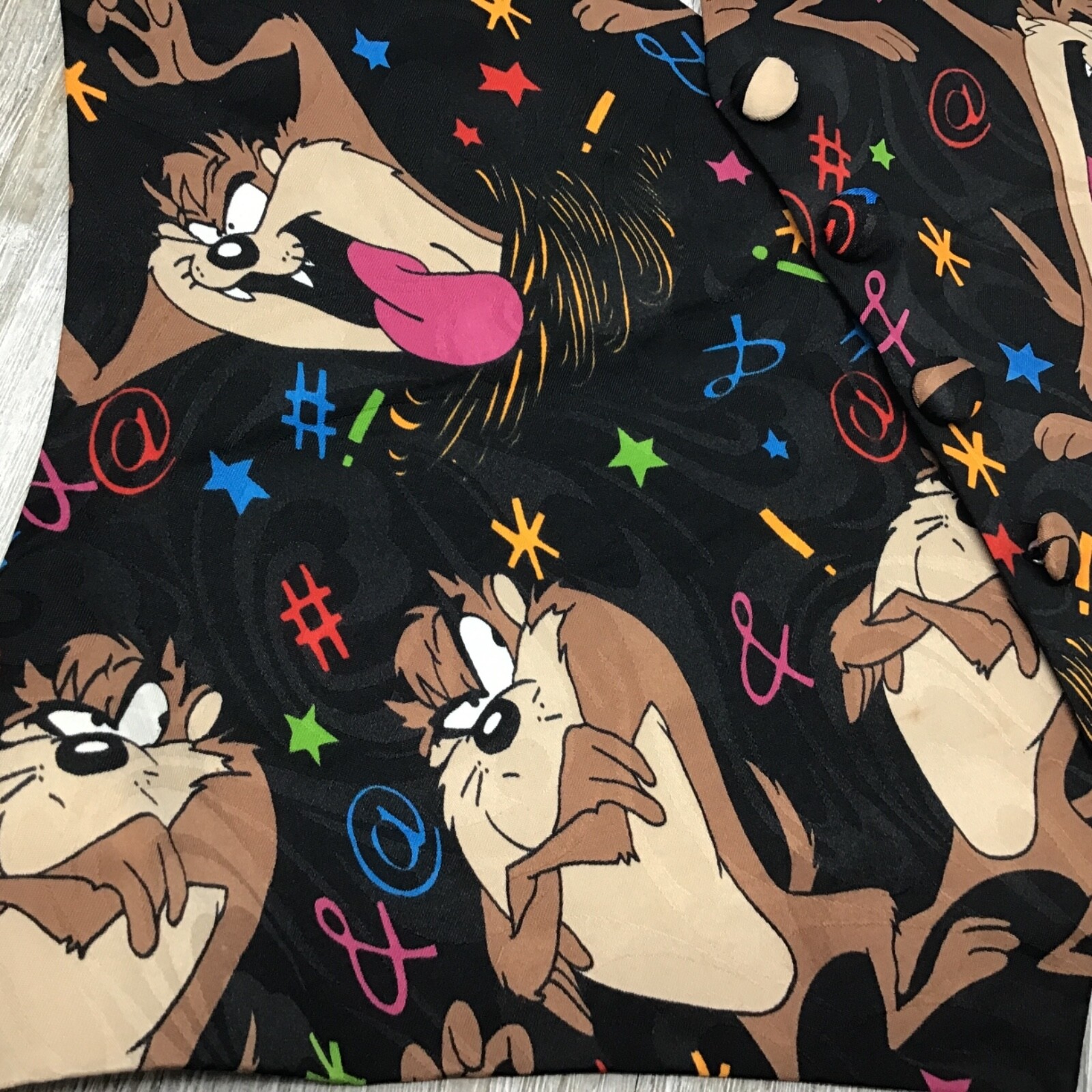 Vintage Vest Santana Looney Tunes Taz Youth Size Large Royal Formal Wear gallery