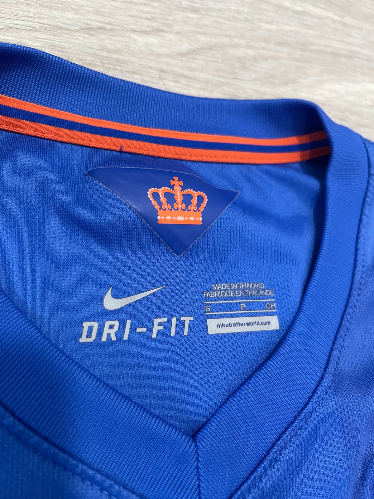 Netherlands Holland Away Shirt 2014 2015 Nike Jersey Soccer Football Size S gallery
