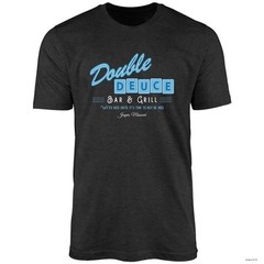 Double Deuce Soft Tee Cotton Short Sleeve Shirt Classic For Men’s Women