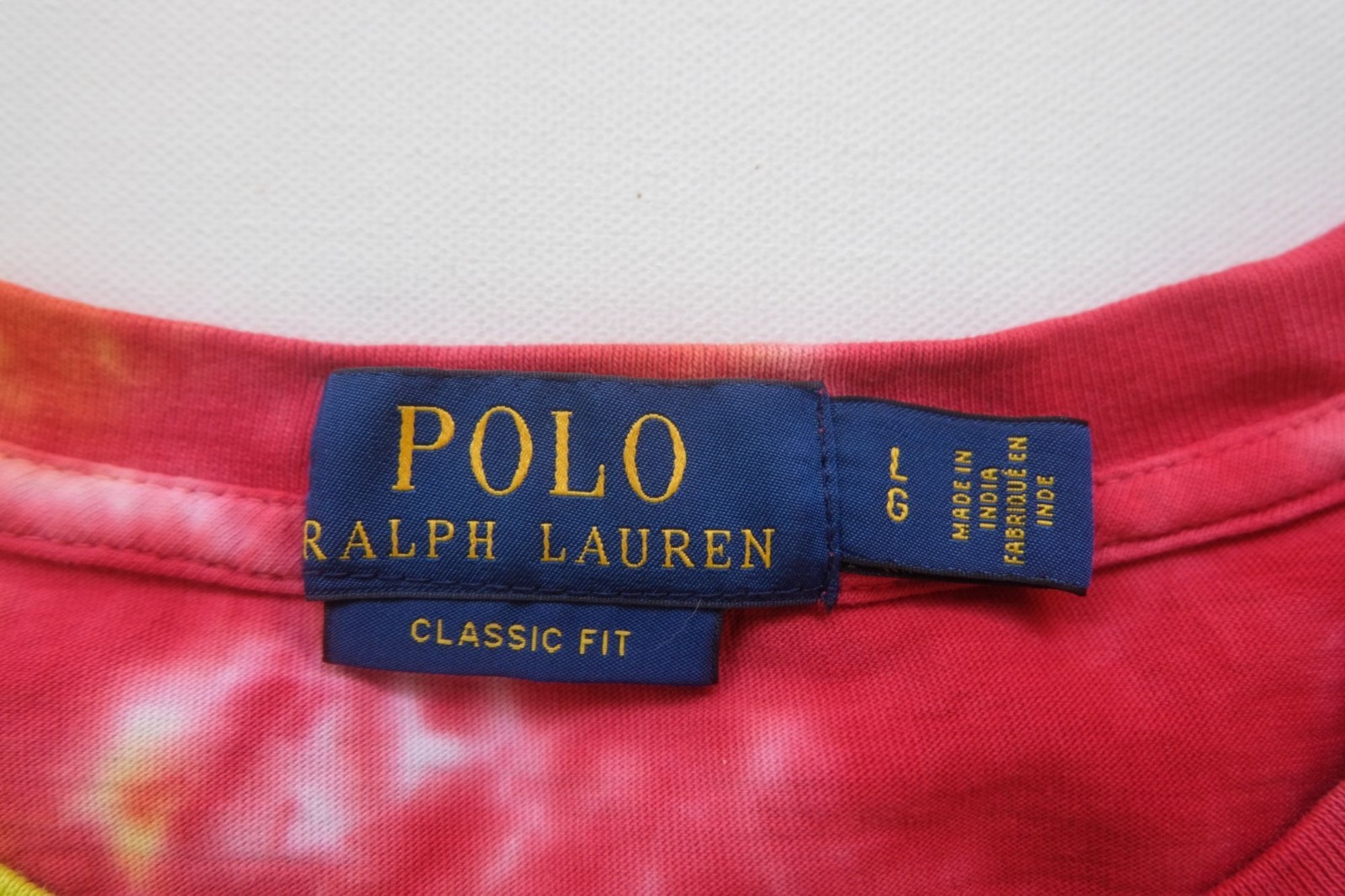 RALPH LAUREN POLO VTG Y2K RETRO BEACH CLASSIC OUTDOOR TIE DYE T SHIRT SZ L gallery