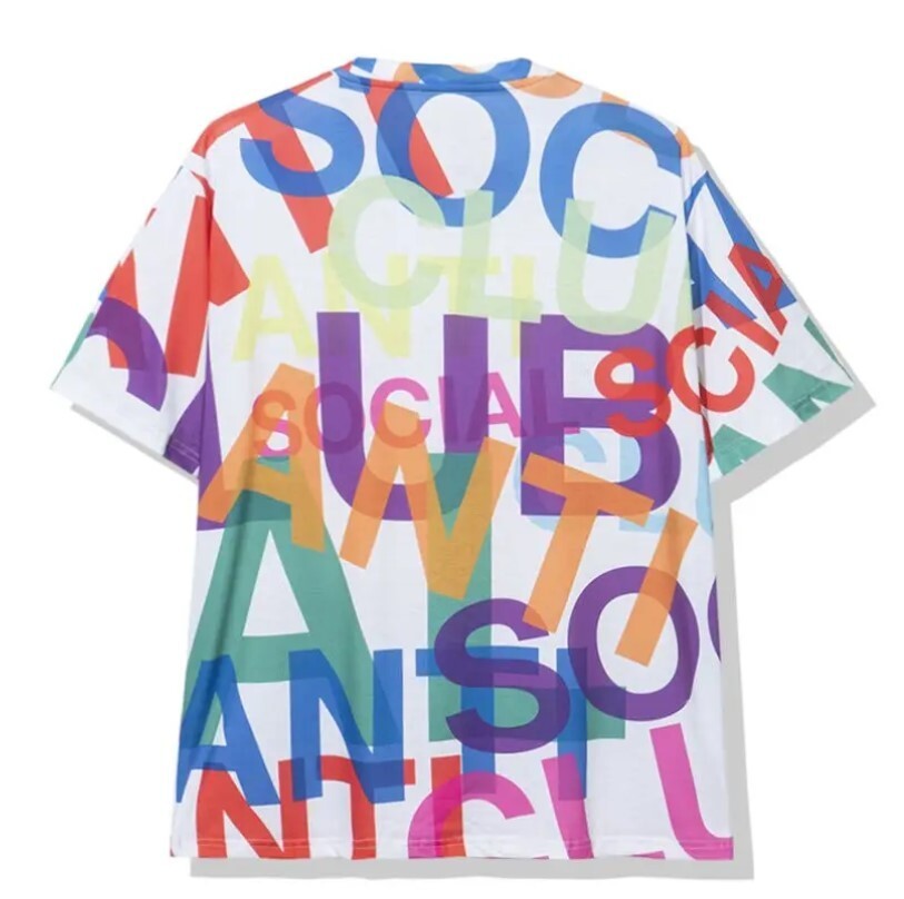 Anti Social Social Club Headrush Tee Size Large Multi NEW IN BAG AUTHENTIC gallery