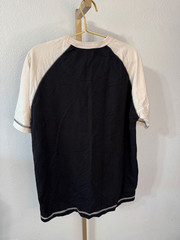 Lazy One Papa Bear pajama Tee – Black & Cream- Medium