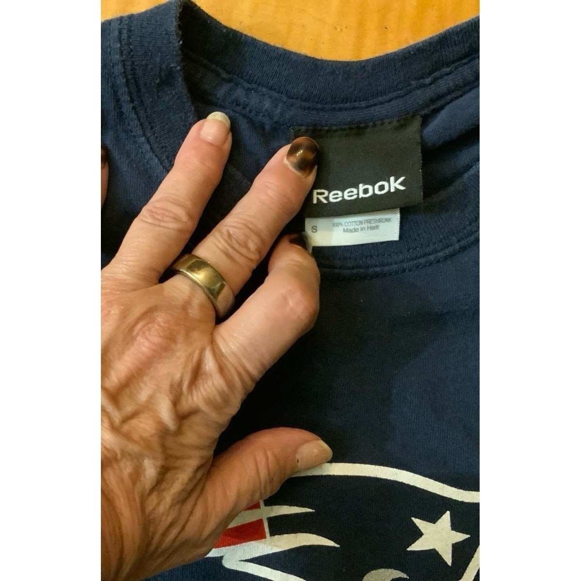 Reebok New England Patriots Woodhead #39 TShirt gallery