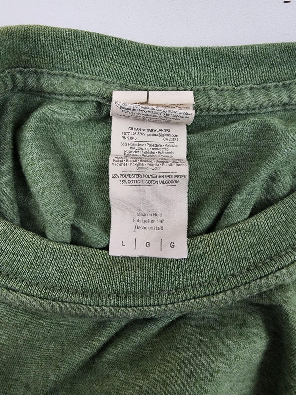 Dirt Buyer Concert T-Shirt Men’s Size Large Green gallery