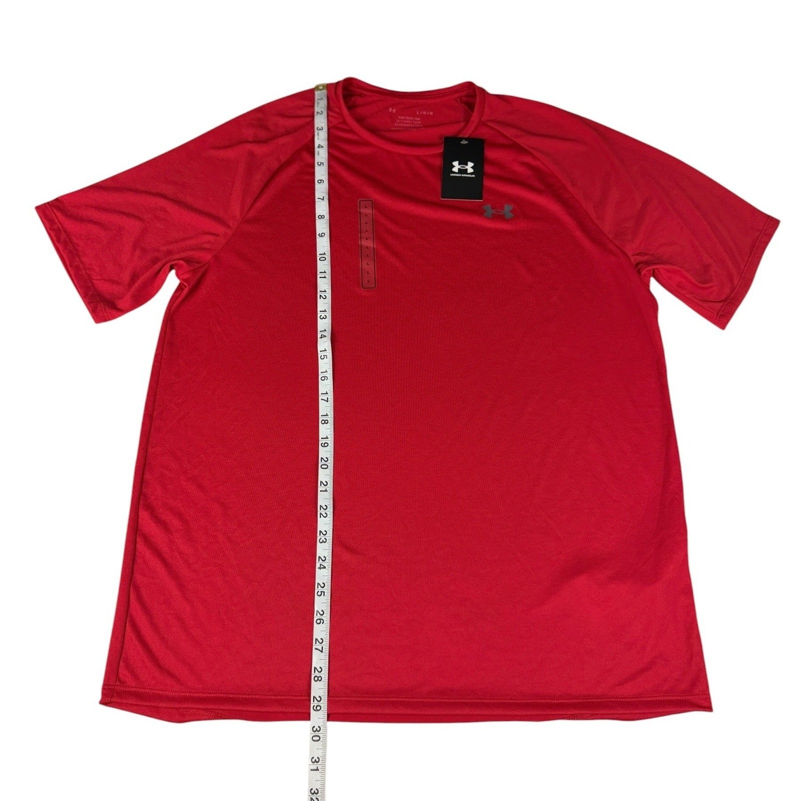 Under Armour Mens UA Tech 2.0 Short Sleeve Tee Red 1326413-600 Large NEW gallery