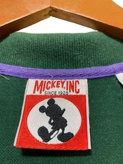Vintage Disney Mickey Mouse World Cup Soccer Team Polo Shirt Mens Size Medium
