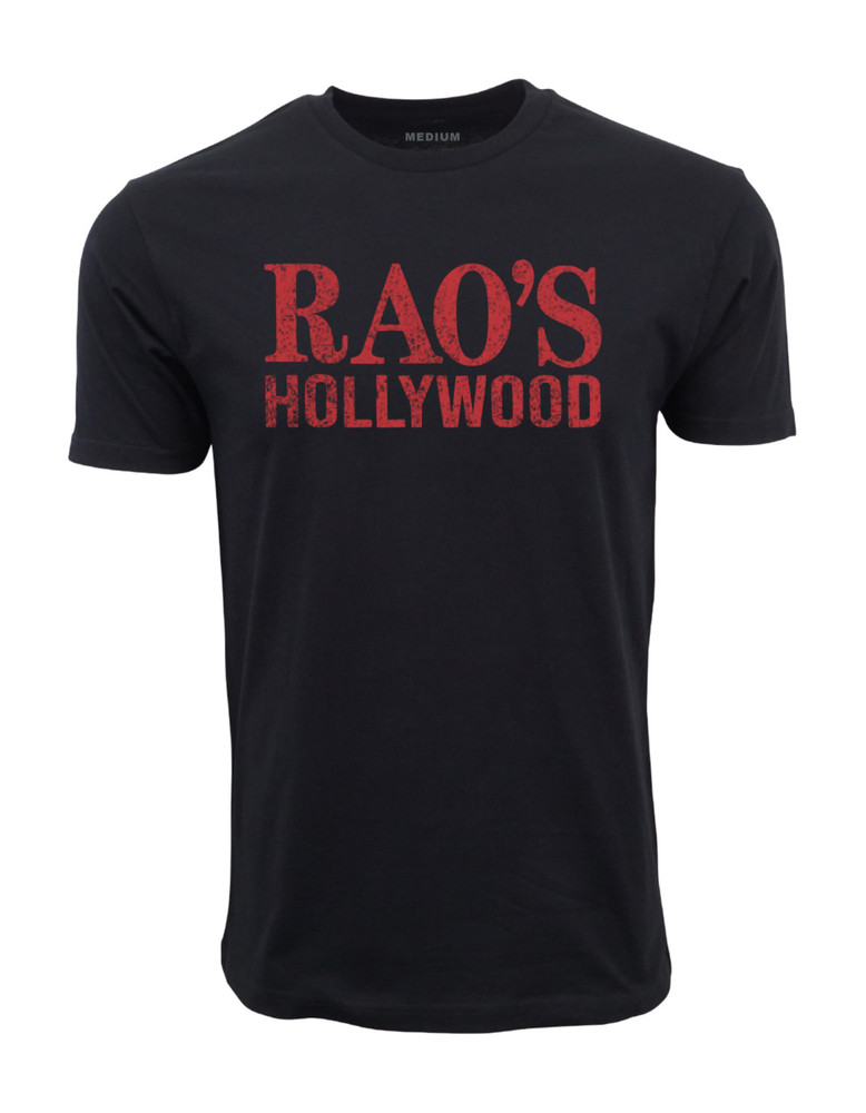 2014 RAO’S HOLLYWOOD GRAPHIC BLACK T-SHIRT