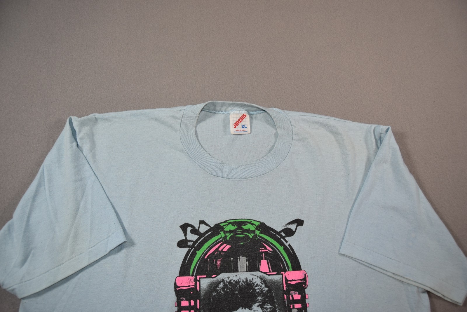Vintage Frankie Valli & The Four Seasons T Shirt Mens XL Blue Jerzees Made in US gallery