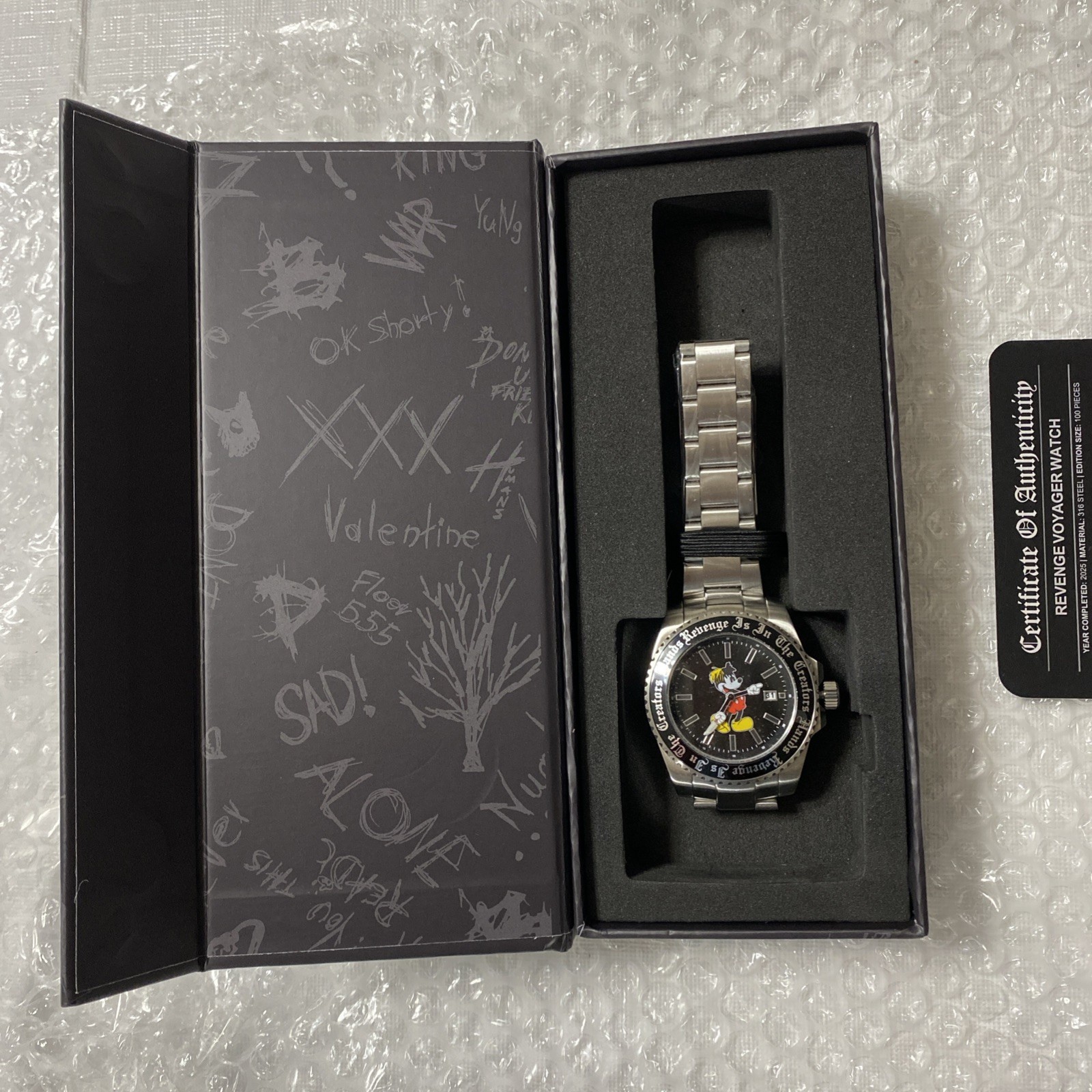 Revenge xxxtentacion "Don't kill your friends" Watch (only 100 made) One size gallery
