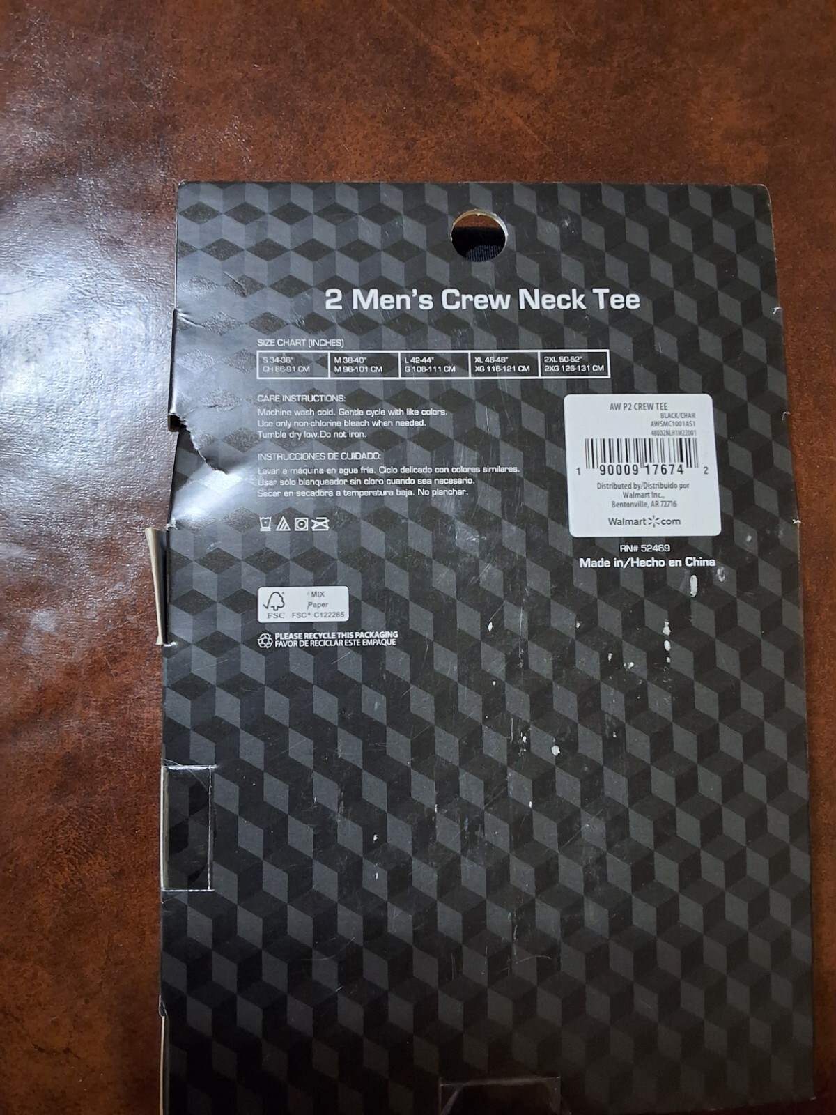 2 Pk ATHLETIC WORKS Men's BREATHABLE MESH CREW TEE SHIRT GRAY BLACK S NEW gallery