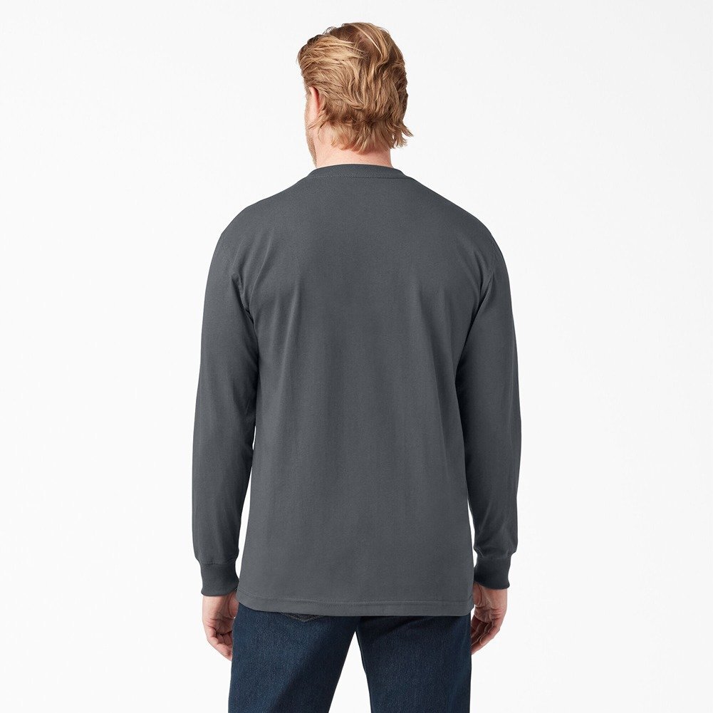 Dickies Men's T-Shirt Heavyweight Pocket Long Sleeve Relaxed Fit T-Shirt gallery