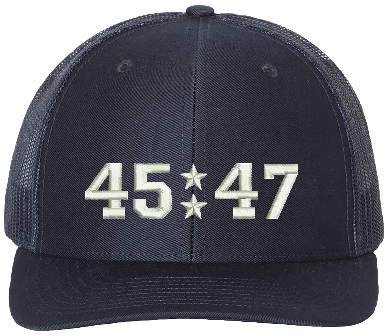 Trump Only 45/47 Embroidered Richardson Brand One Size Fits Most Trucker Hat gallery
