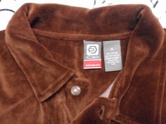 Medium OP Ocean Pacific Velvety Brown Polo 80 Cotton 20 Poly Vintage Surf Shirt