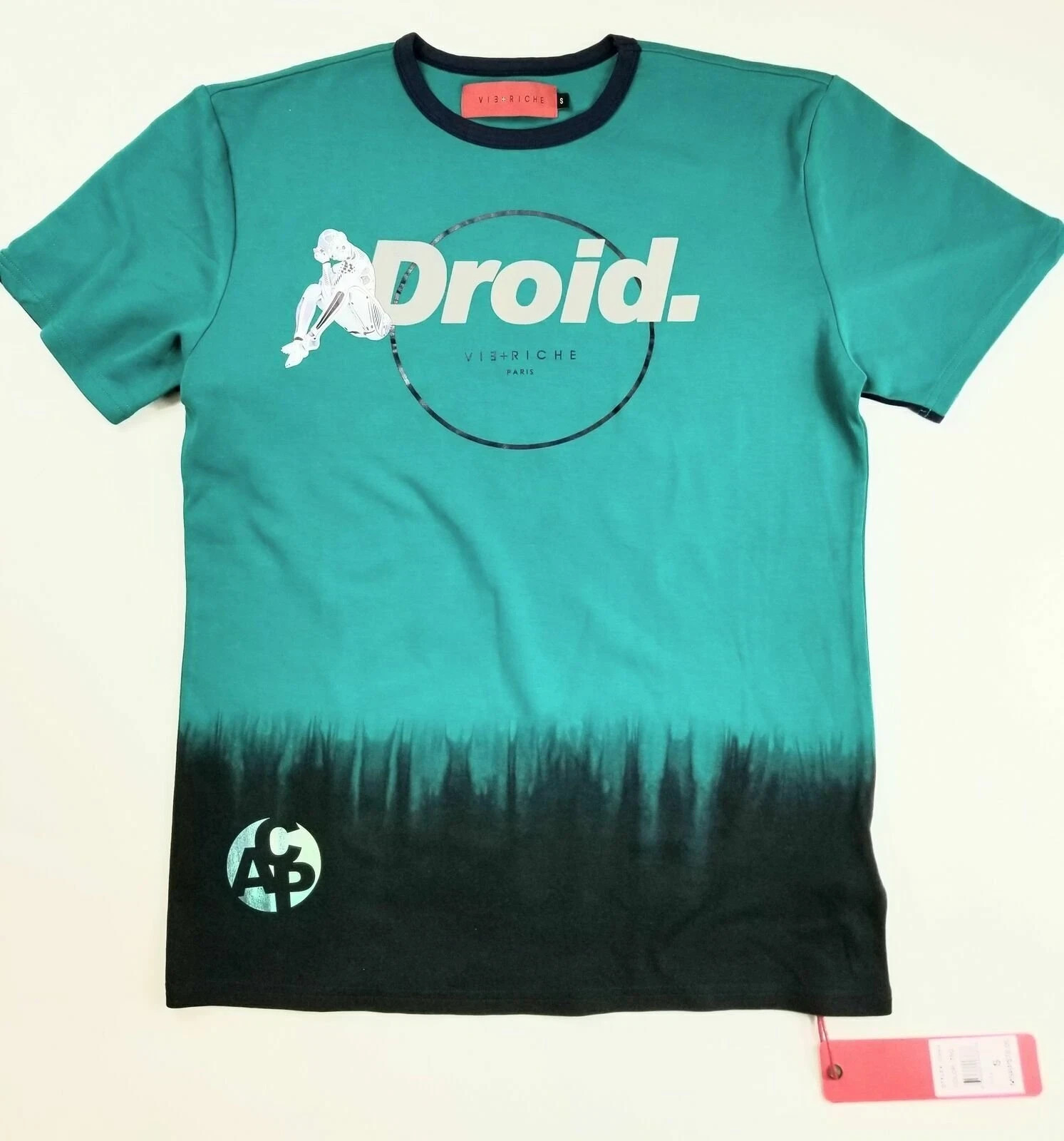 VIE RICHE DRIP DIP DYE T SHIRT. Choose Your Size. NWT MSRP $78 gallery