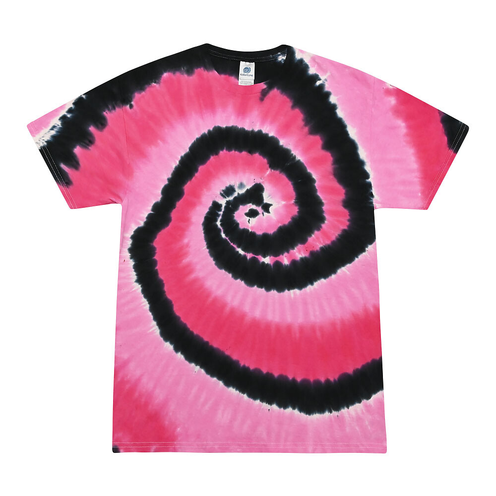 Multi-Color Tie Dye T-Shirts, Kids & Adults Short Sleeve Cotton Colortone gallery