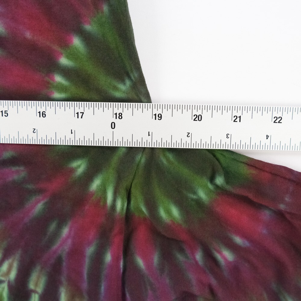 NWOT Single Stitch T-Shirt Blank Hand Tie Dyed Wheel Multi S/S Hering Sz. M 38' gallery