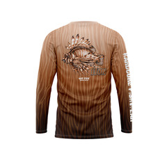 HOT FISH LION – Men’s Long Sleeve Fishing Shirt – UPF Protection