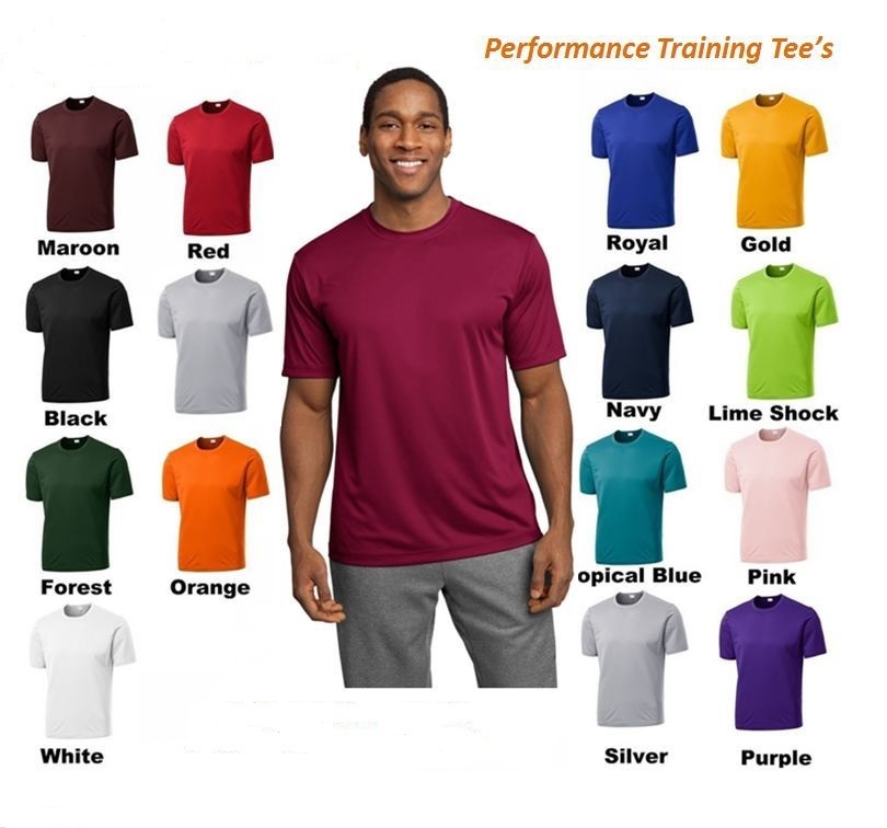 MEN'S MOISTURE WICKING DRY FIT Workout Running Short Sleeve T-SHIRT NEW ST350 gallery