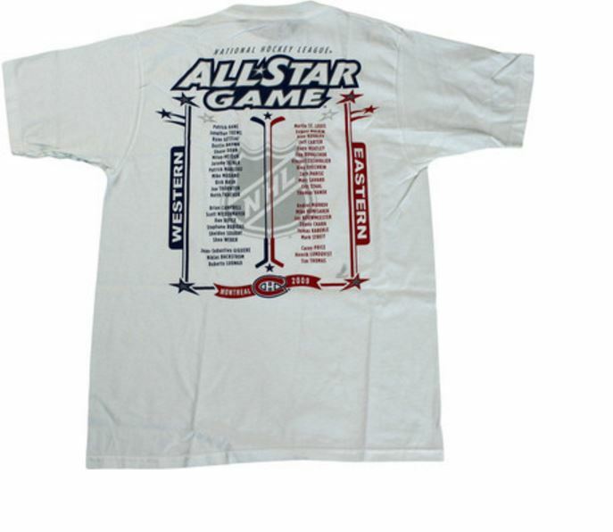 Reebok NHL Hockey Mens Montreal Canadiens All Star Game T-Shirt | White gallery