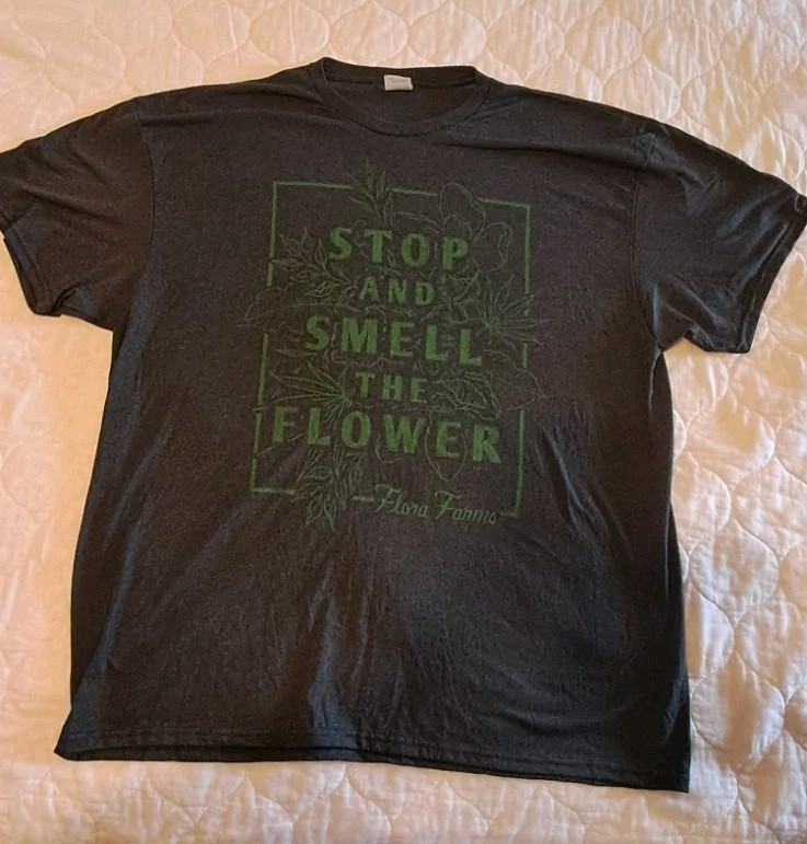NEW Flora Farms "Stop and Smell the Flower" 420 Limited Edition T-Shirt 2XL gallery