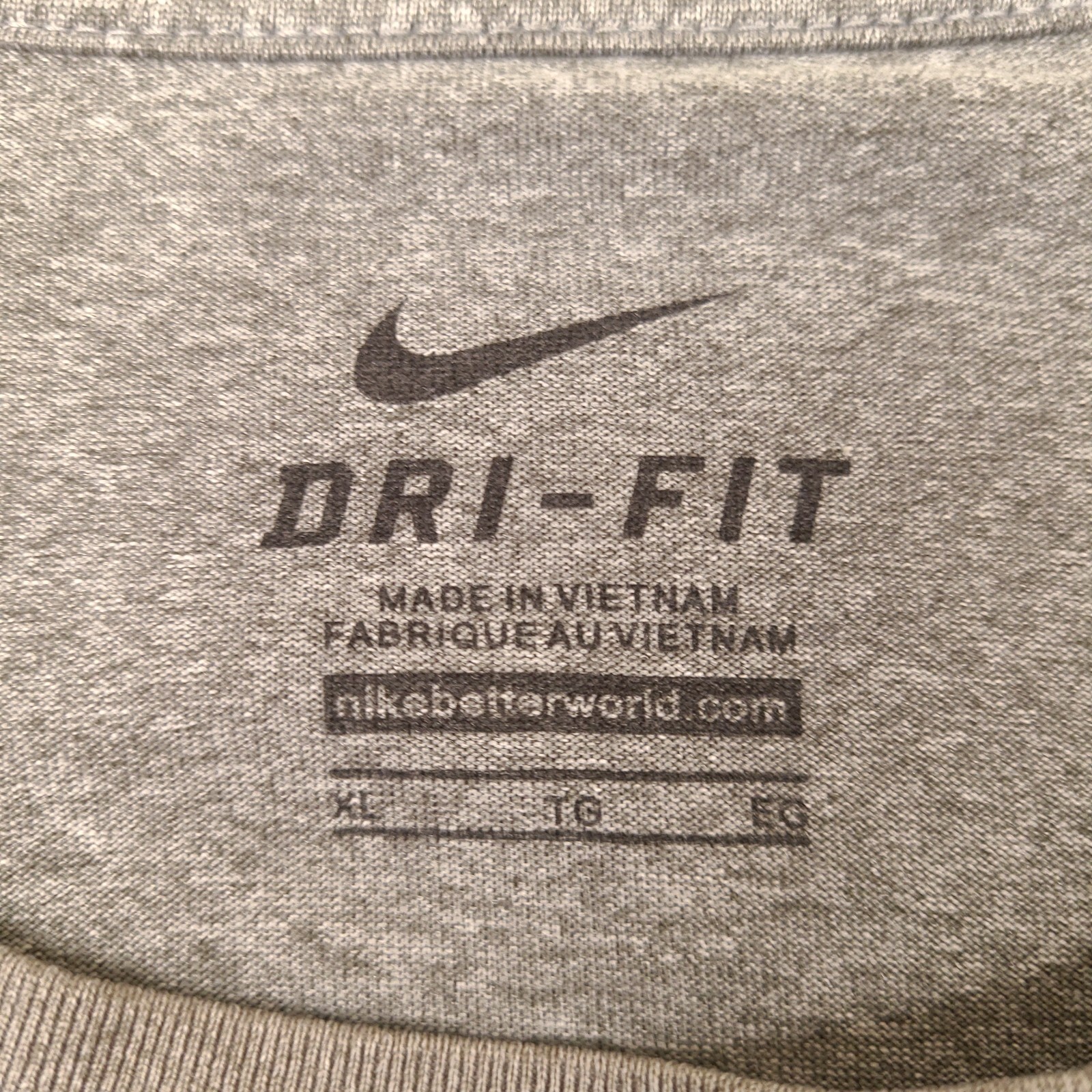 Nike Grand Rapids Christian Eagles T-Shirt Mens Teens XL Gray Dri Fit Sports gallery