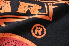 NEW Hell Studios star t-shirt men new Tee Rotten Side Face Logo Wash T-shirt