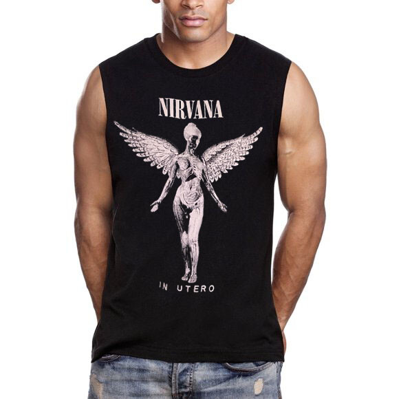 Nirvana In Utero Rock Band Muscle Shirt (Multiple Variations) gallery