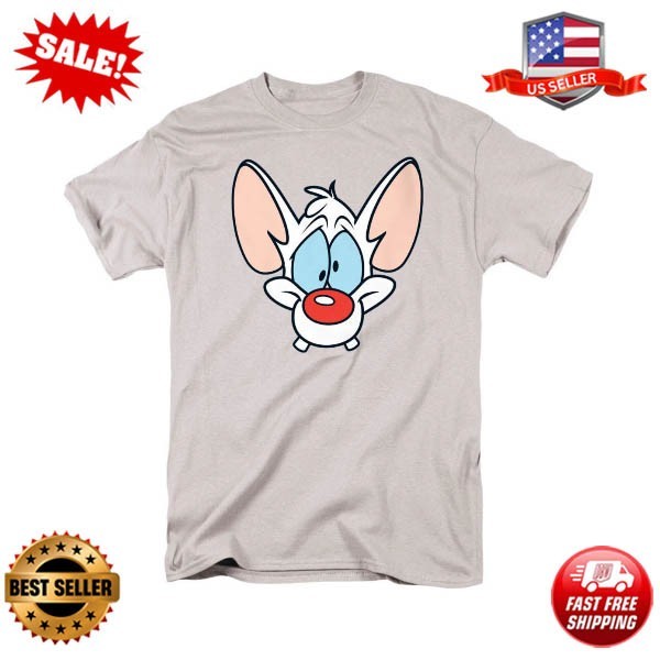 Pinky and the Brain Pinky Face T-Shirt gallery