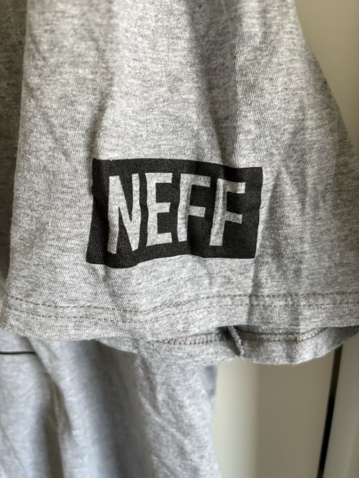 Disney NEFF Mickey Mouse T-Shirt Size XXL Men’s Gray Blue Color Floral gallery