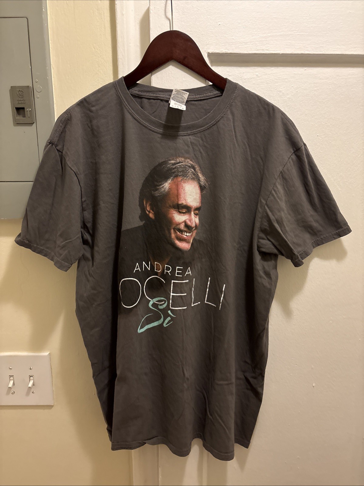 Men’s Andrea Bocelli Si Promo Merch Size XL