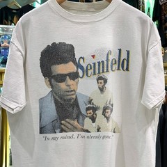 1993 Seinfeld Kramer Washed T-Shirt White L