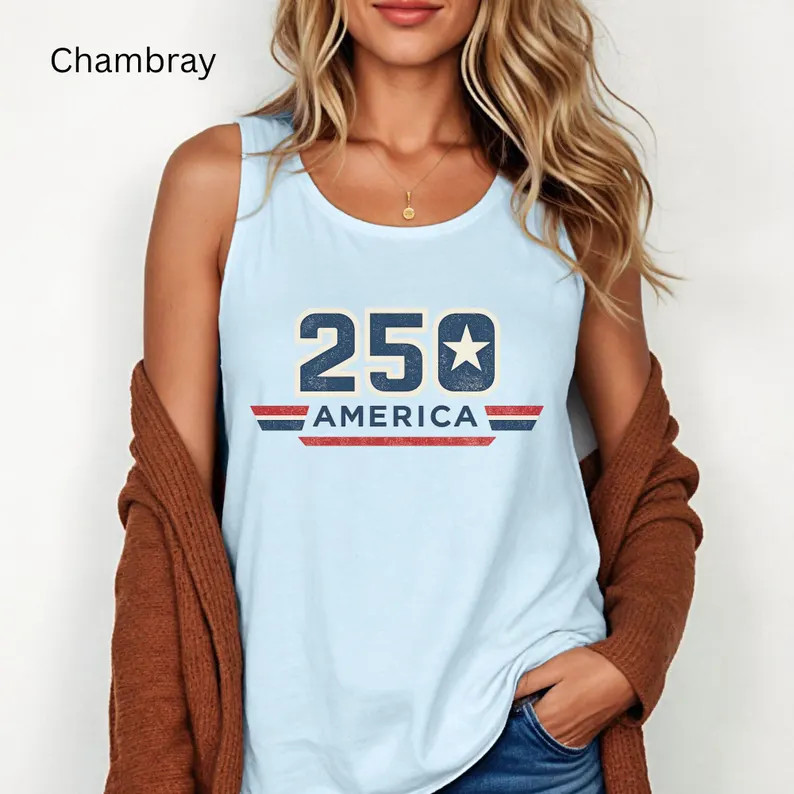 America Patriotic Tank Top gallery