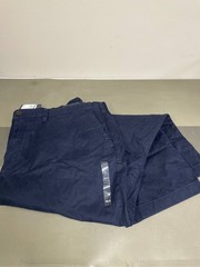 Tommy Hilfiger Men’s Big & Tall TH Flex Stretch Custom-Fit Chino Pants – Blue –