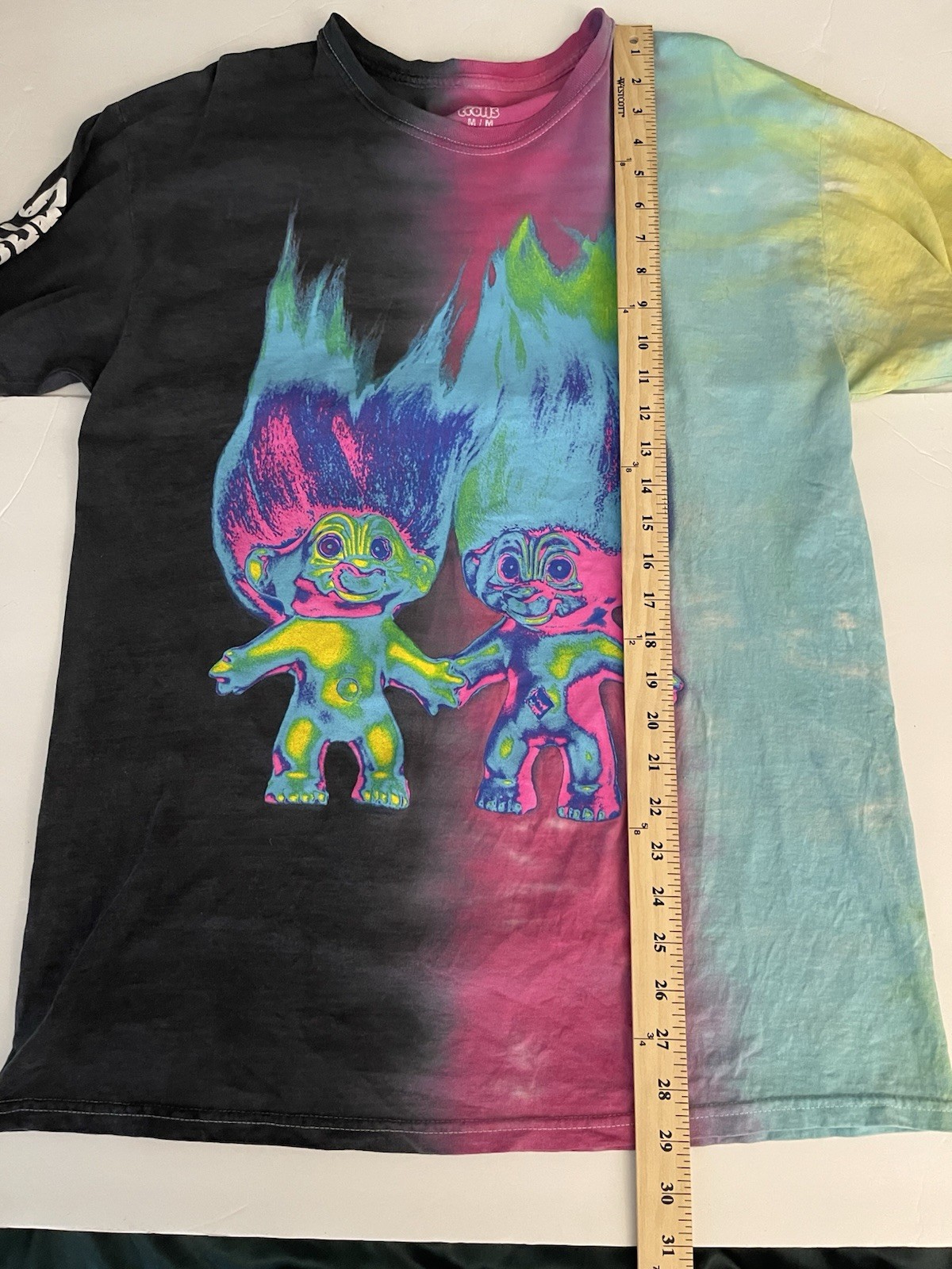Good Luck Trolls T-Shirt Long Sleeve Medium Mens Colorful Y2K gallery
