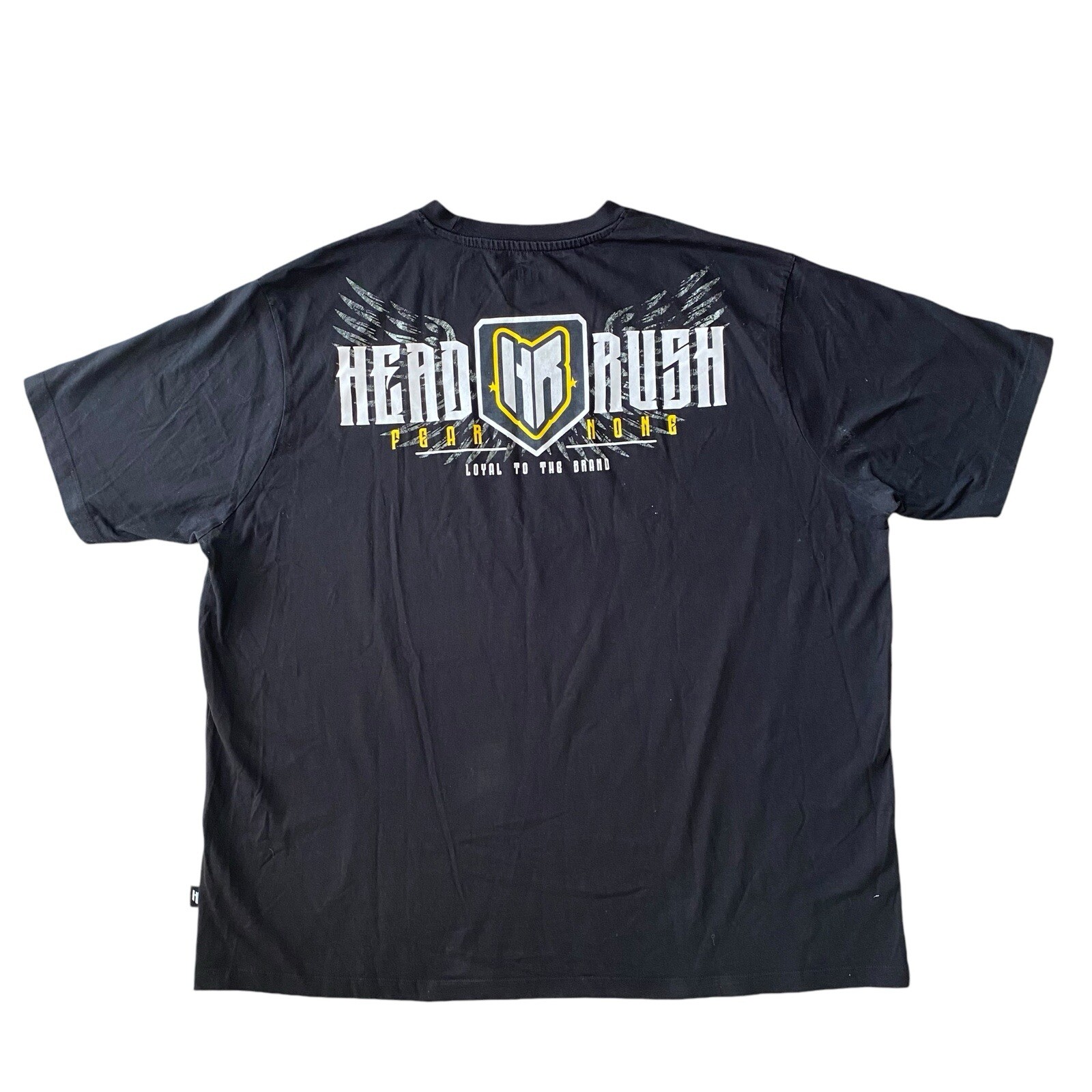 Headrush T-shirt Fortune Favours the Brave Death to Defeat Mens 3XL Graphic SS gallery