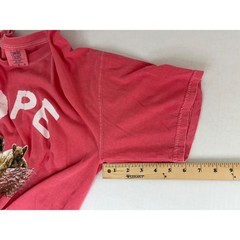 Comfort Colors Nope Nut Today Squirrel Graphic Tee Pink Red Mens L Funny Shirt