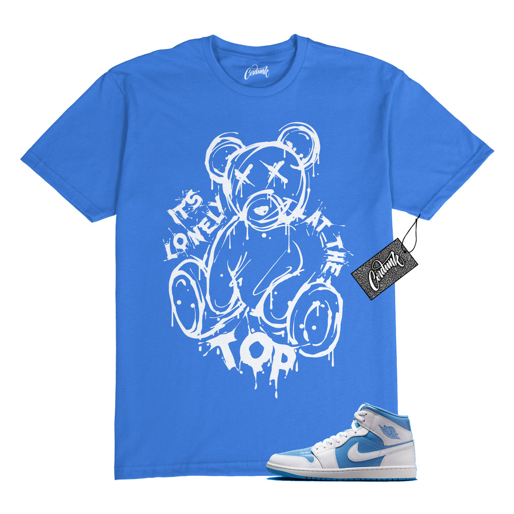 1 Mid Legend Blue White T Shirt to Match LATT